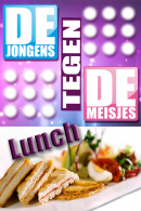 Jongens tegen de meisjes lunchquiz in Leuven